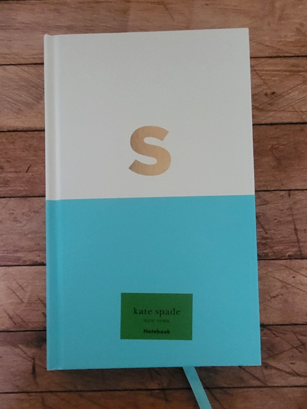 Kate Spade New York Initial “S” Dipped Lined Journal Notebook